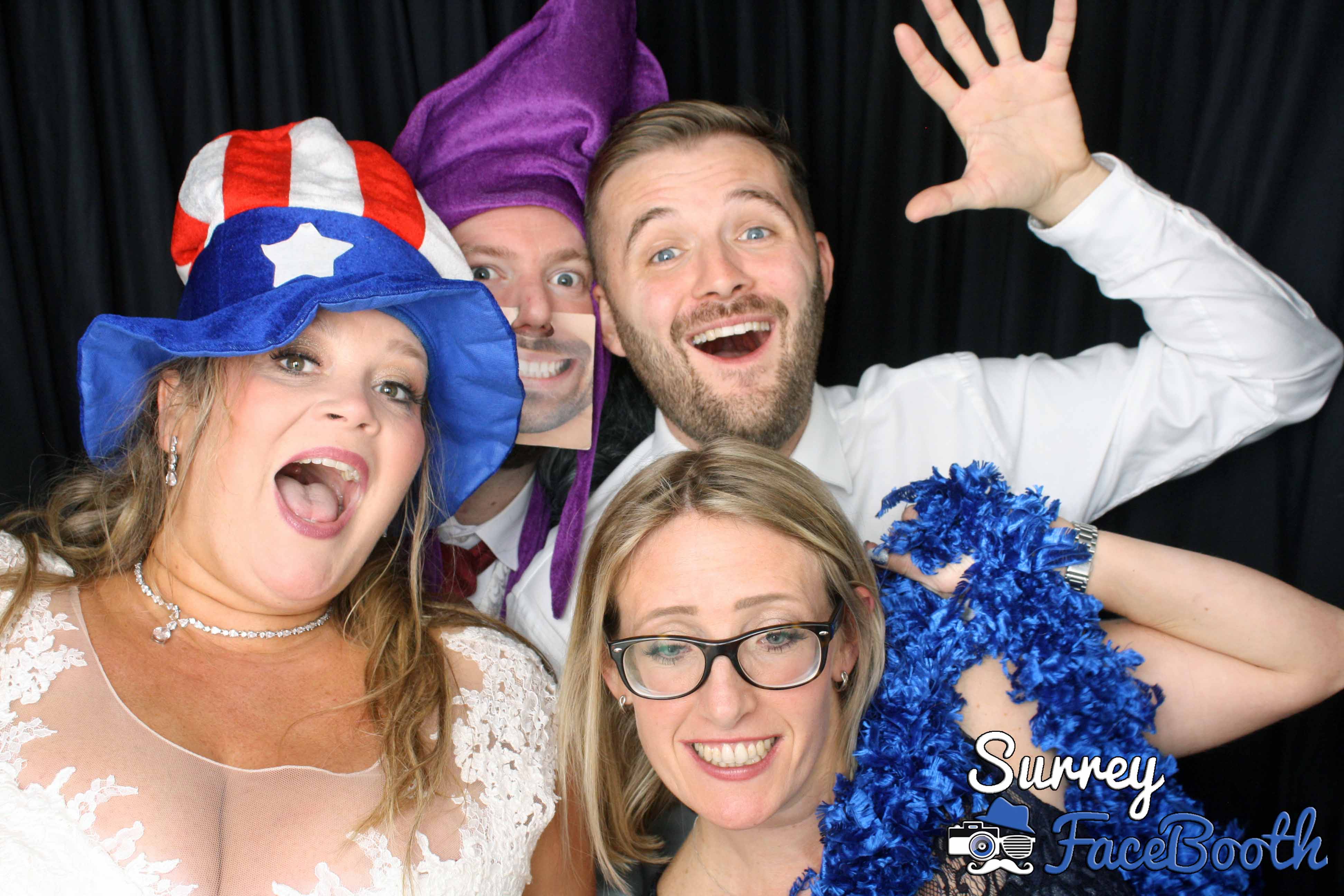 Matt & Lisa's Wedding | View more photos from the event at galleries.surreyfacebooth.co.uk/u/Surrey-FaceBooth/Matt-Lisas-Wedding